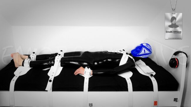 Rubber EmoBCSMSlave Swim Cap Breath Play