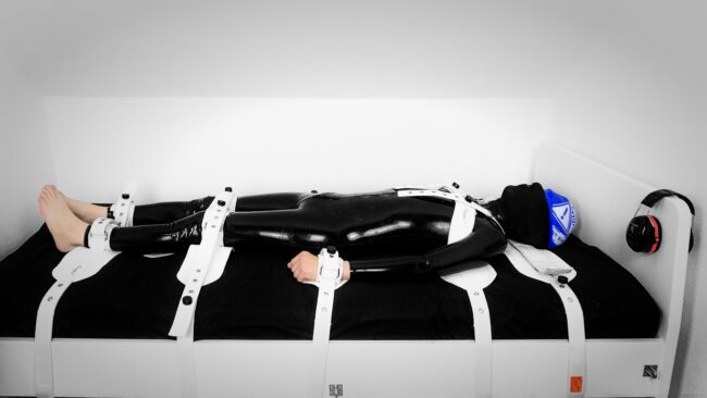 Rubber EmoBCSMSlave Swim Cap Breath Play